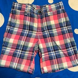 Plaid boy shorts